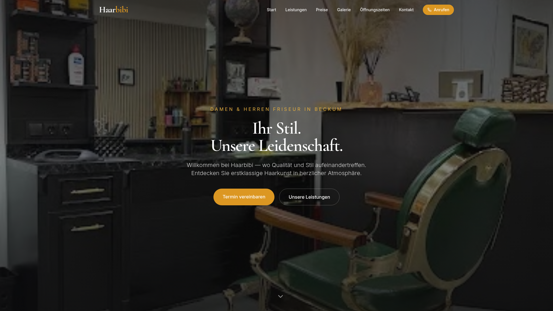 Haarbibi — Friseursalon · Branding